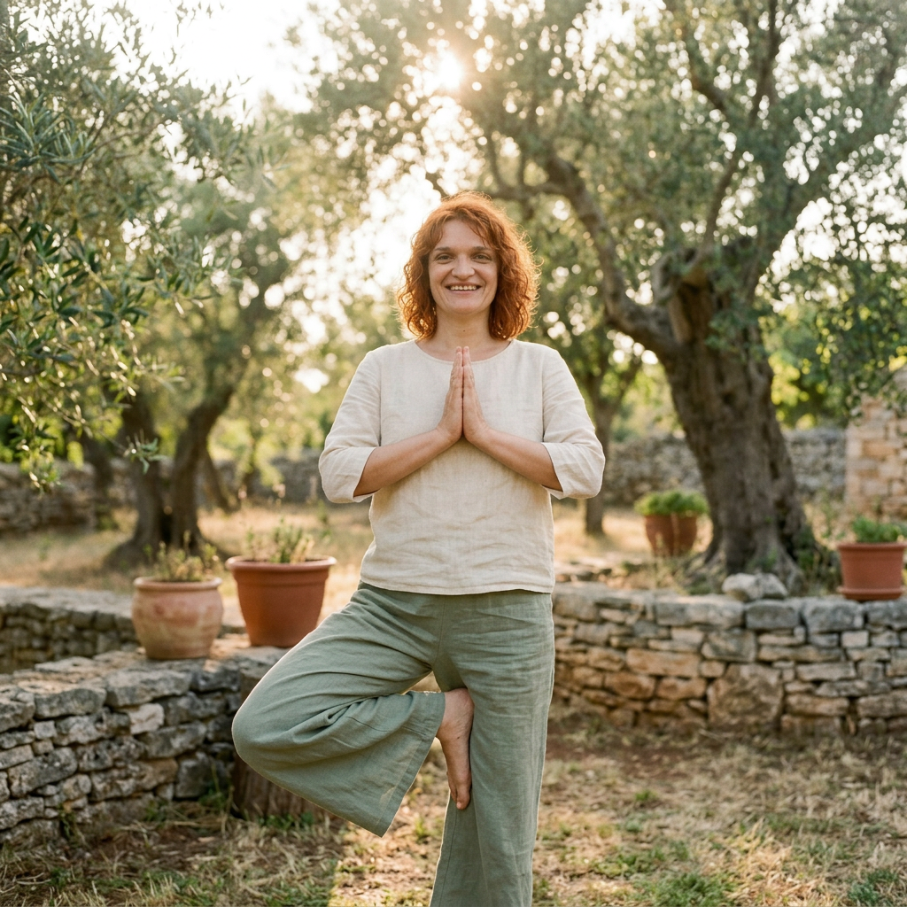 Ivana Dajčić, certified Yoga Alliance RYT 200 instructor for the Adria Vitalis retreat